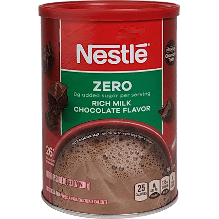 Zero Added Sugar Hot Cocoa Mix - Rich Milk Chocolate Flavour